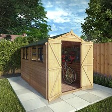 Wooden 10ft x 6ft Overlap Apex