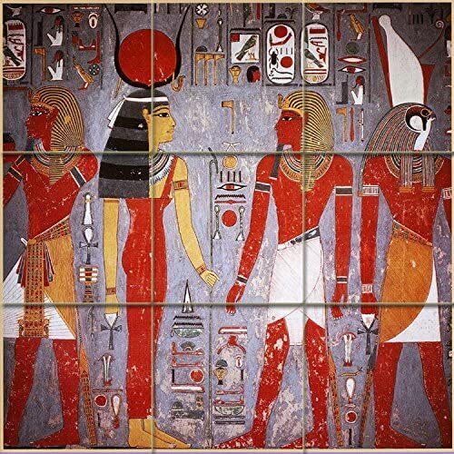 Tile mural art colorful - tile,