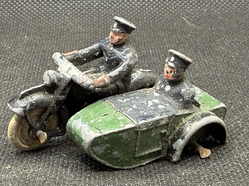 Vintage dinky toys motorcycle - dinky,