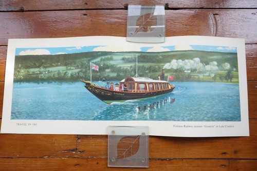 Railway carriage print poster - railway,
