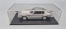 Model Cars 1:43 Spark S0575 Aston Martin V8 Automatic 1978 Silver Display Case