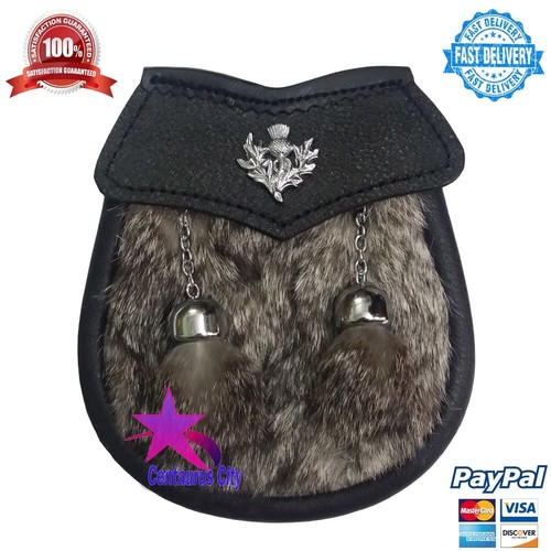 Child kilt sporran grey - kilt,