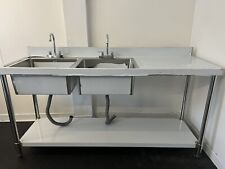 Commercial Kitchen Double Bowl