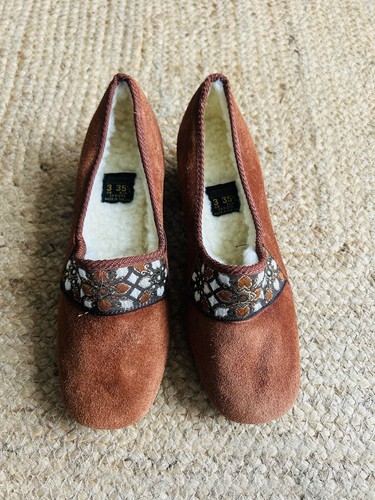 Vintage michael brown suede - brown,