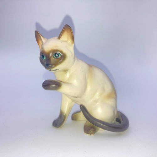 Vintage siamese cat figurine - siamese,