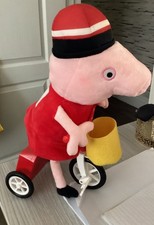 Peppa Pig Riding On Bicycle &