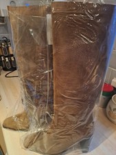 MANGO MNG Ladies Brown Suede