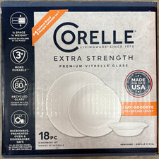 New Corelle Vitrelle 18-Piece