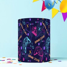 GAME GAMING CAKE WRAP AROUND EDIBLE CAKE TOPPER ICING SHEET DECORATION GWP-26