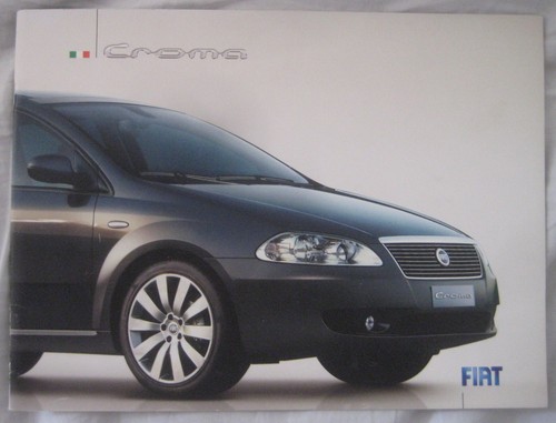 April 2006 fiat croma brochure - fiat,