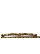 Authentic CHANEL Vintage Gold Chain Belt – Timeless Classic