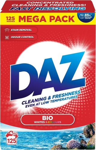 Daz washing powder whites - daz,