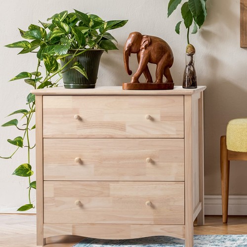 Unfinished solid wood - solid,