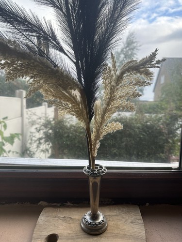 Silver plated posy holder - posy,