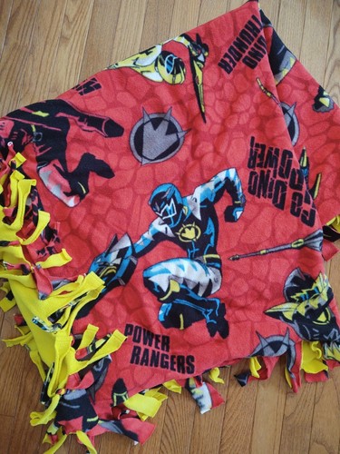 Vintage power rangers fleece - power,