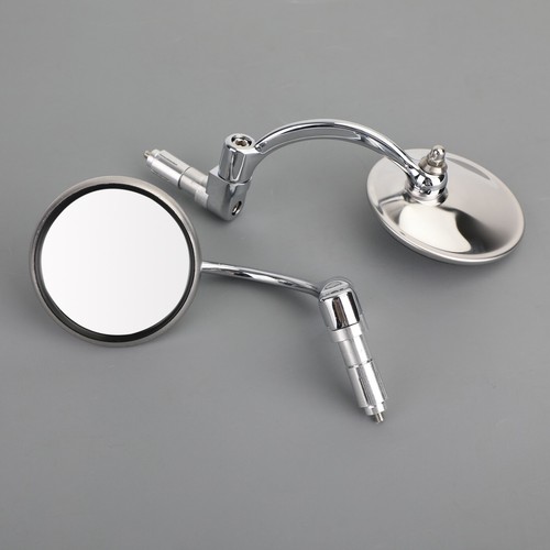 Chromehandlebar end mirrors - chromehandlebar,