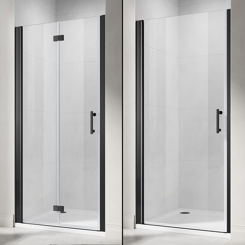 Black shower enclosure - shower,