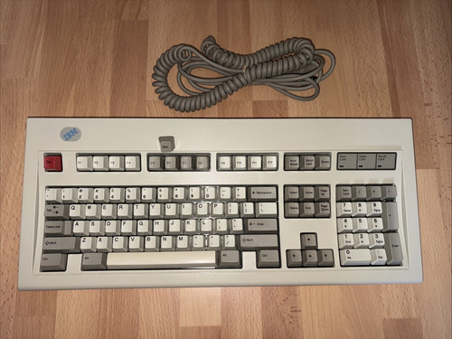 Red white and black - white, ibm
