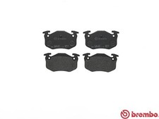 PEUGEOT 205 Hatchback Brembo Brake Pads Rear 1983-1987