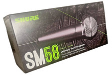 Shure SM58-LC Dynamic Legendary Vocal Microphone - UK Seller