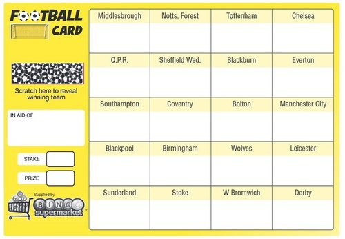 Team football fundraising - 20,
