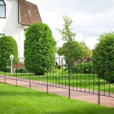 10pcs Metal Garden Lawn Edging