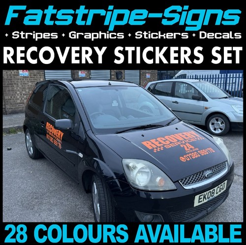 Recovery car truck stickers - truck,