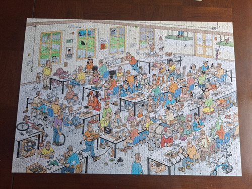 Jan van haasteren 1000 piece