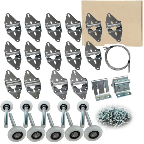Double garage door hardware - garage,