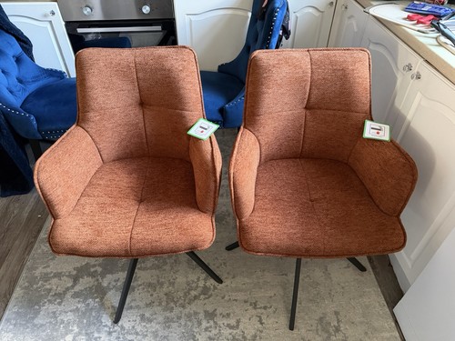 Set tan chenille swivel - set,