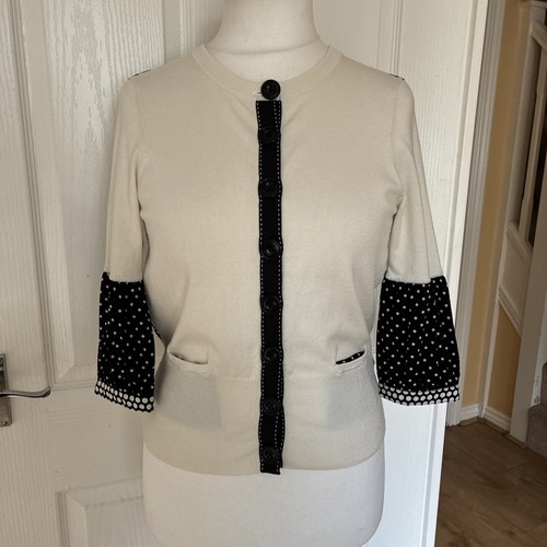 Karen millen ivory black - &,