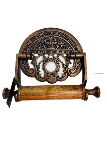 Crown fixture toilet roll - toilet,