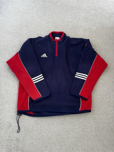 Adidas vintage 90s quarter zip - adidas,
