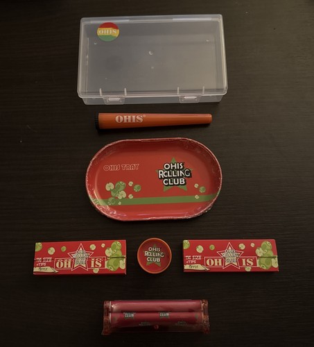 Piece red smokers - 7-piece,