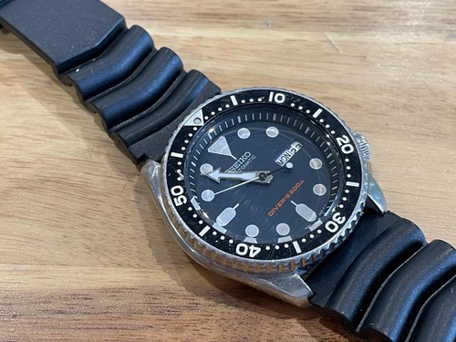 Seiko men black watch - men's,