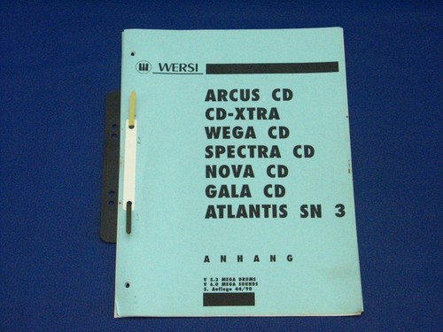 Wersi wega document - wersi,