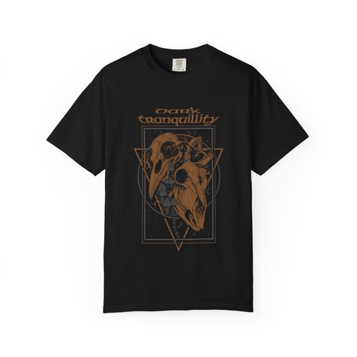 Dark tranquility skull - tranquility, art