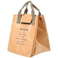  2pcs Portable Bento Storage Bag Insulated Lunch Box Bag Lunch Food Box Storage