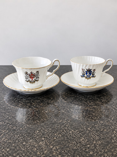 Carlton china crested ware - crested,