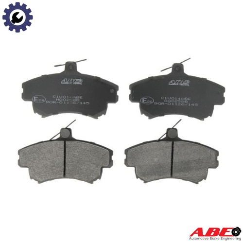 Brake pad set - pad,