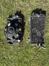 Kawasaki Klx 650c Radiators With Fan 