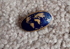J R Gaunt ATLAS ENAMEL PIN