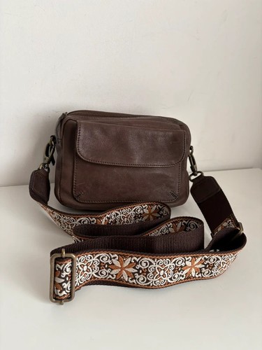 Fatface brown leather