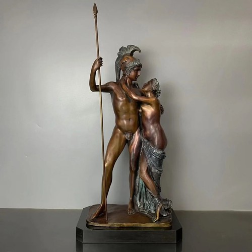 Vintage greek bronze art - vintage,