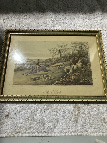 Antique picture the burst - picture,