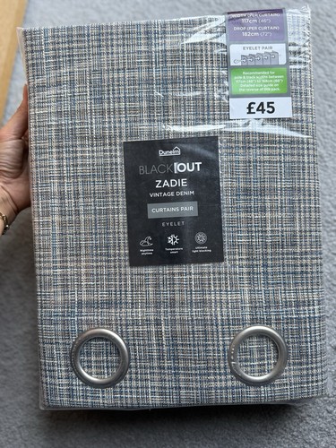 Dunelm zadie vintage - dunelm, denim