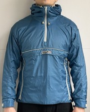 Paramo Velez Smock Analogy Nikwax Rain Blue Jacket Waterproof Hooded Size Large