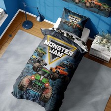 Monster Jam Single Duvet Cover