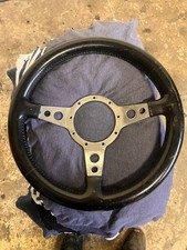 Moto lita leather steering - 13",