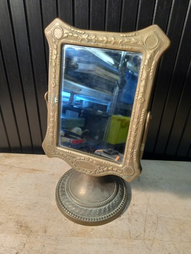 Vintage brass dressing table - dressing,